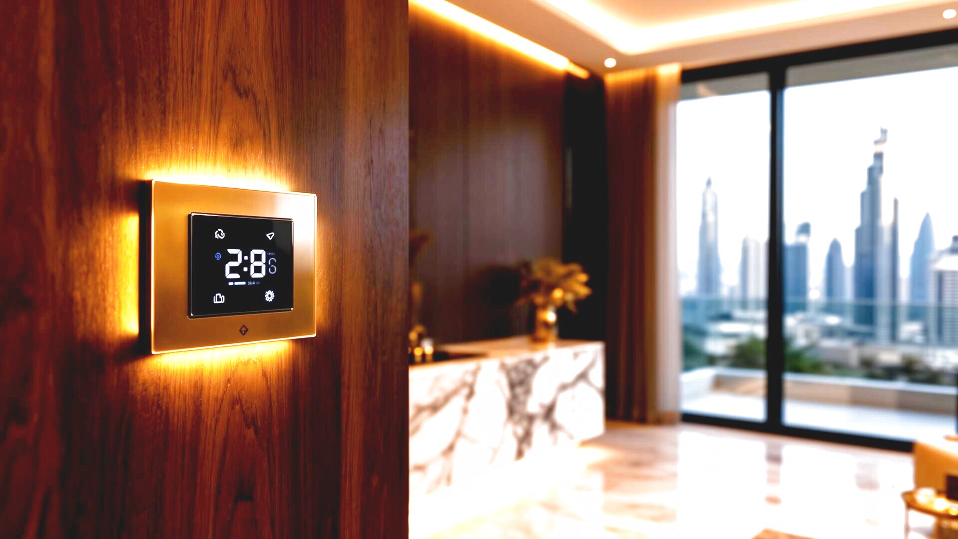 Smart wall control